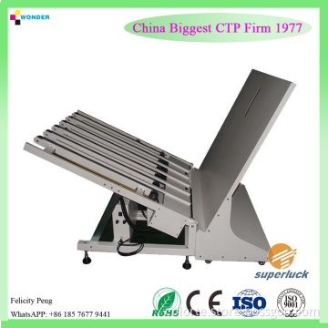 Superluck brand ctp plate stacker,ctcp plate stacker, ps plate stacker